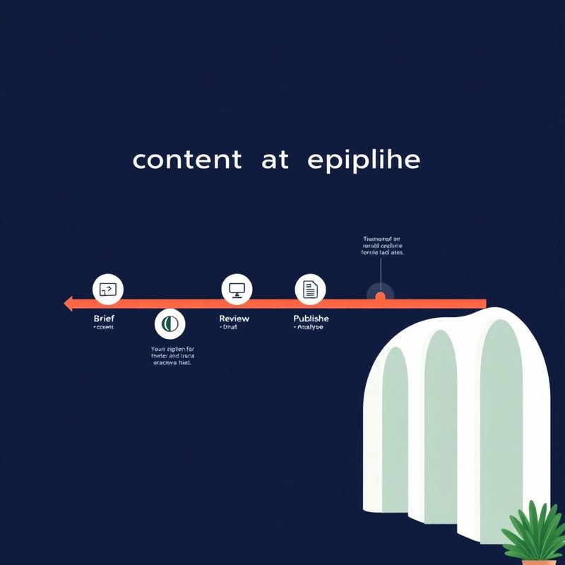 Sterling Society content pipeline workflow diagram